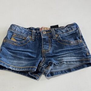 Kids Denim Blue Shorts